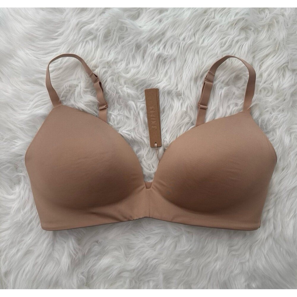 Skims Wireless Form T-shirt Bra Clay Size 36D